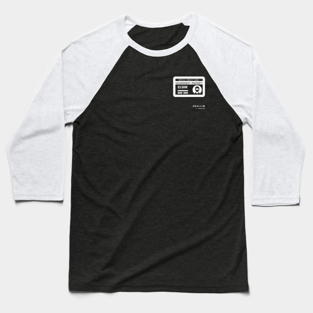 Social Credit Card #5 Baseball T-Shirt by Onallim